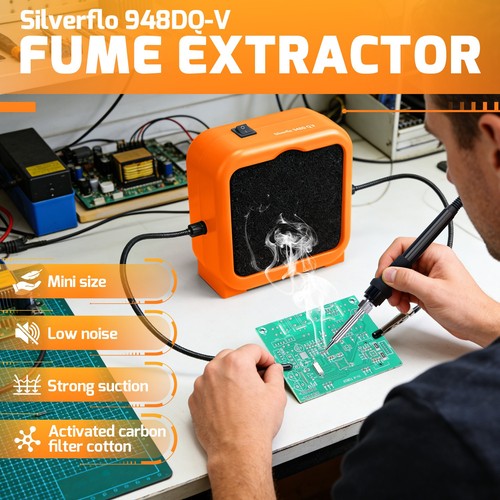 948dq solder fume extractor - solder,
