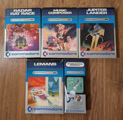 Commodore c64 cartridge games - commodore,