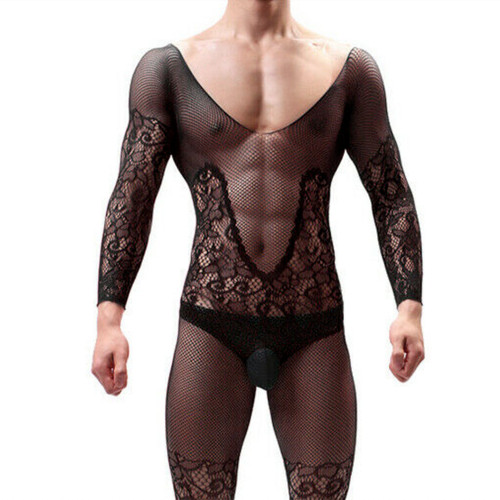 Mens lingerie fishnet - fishnet, body