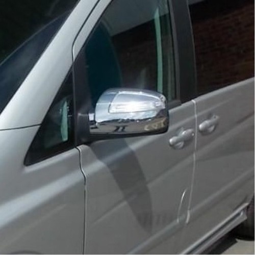 Chrome mirror trim covers - chrome,