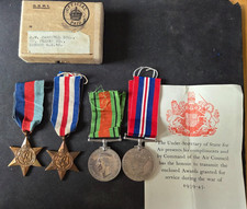 WW 2 Group of 4 RAF Medals. A.W. Campbell Esq. 1939 - 45 Star