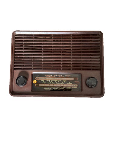 Vintage pye bakelite - pye, valve