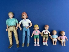 Fisher Pride Loving Family Dolls House Family Of 6