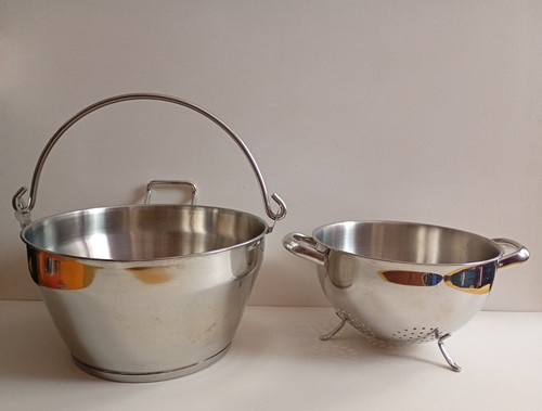 Stainless steel jam making - stainless, pan