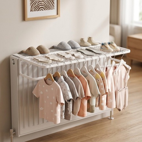 Radiator storage shelf for - storage,
