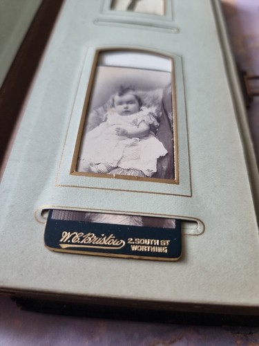 Antique photo album leather - antique,