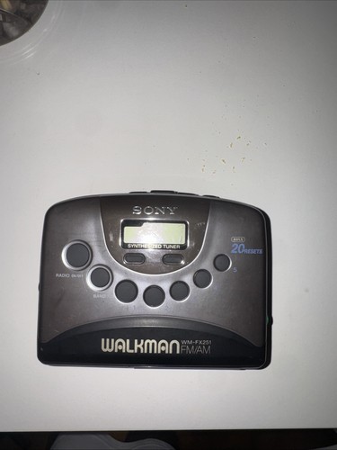 Sony walkman fx251 fully - sony,