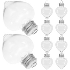  10 Pcs Plastic Sweet Jars