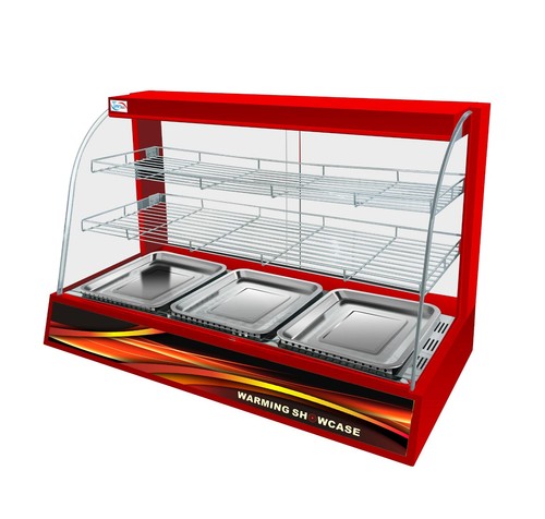 Catering heated food display - heated,