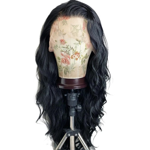 Long wavy off black frontal - wavy,