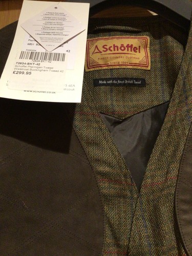 Schoffel shooting waistcoat - shooting,