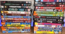 DVD Blu-Ray box sets new used job lot variouse action horror kids scifi romance