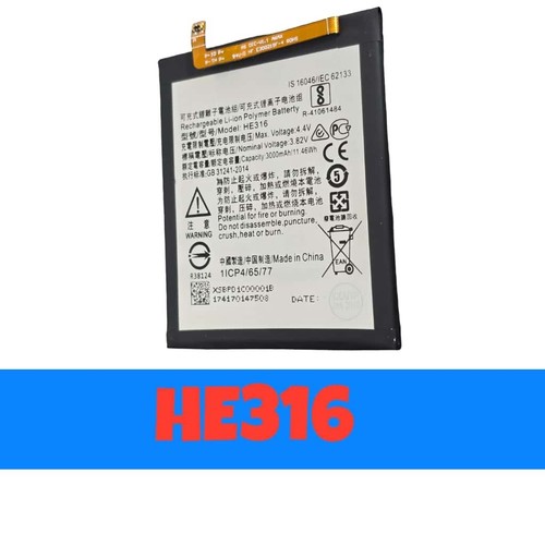 Nokia he316 battery for - he316,