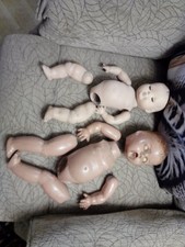 LOT OF 2 COMPOSITION DOLLS FOR