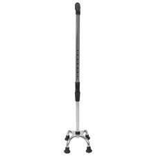  Stainless Steel Four-legged Crutches Elder Climbing Stick Walking for Elderly