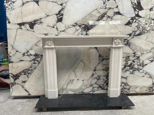 Fireplace reeded regency - reeded,
