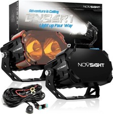 NOVSIGHT 4.5inch LED Work Light Spot Beam Pods Driving Lamp Offroad ATV UTV Pair
