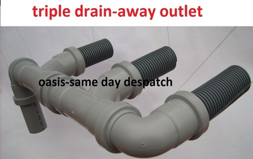 Triple waste easy - drain, away