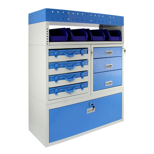 Van racking metal shelving - metal,