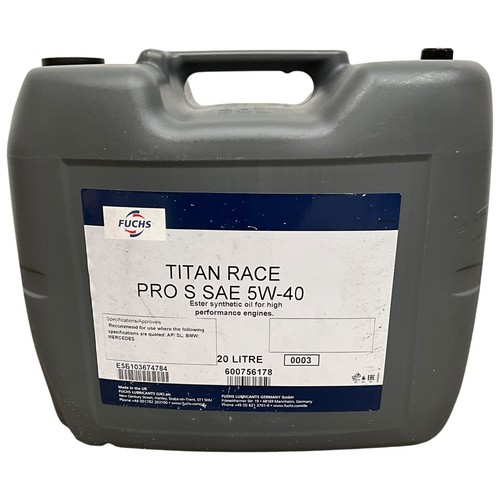 Fuchs titan race - pro, 5w40