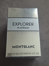 Montblanc Explorer Platinum Eau De Parfum 60ml Spray for Him ~ Brand New Sealed.