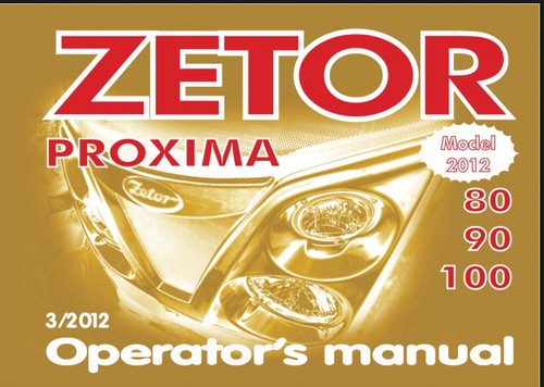 Zetor proxima operates - zetor,