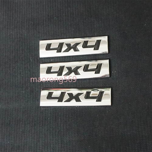 Silver black 4x4 chrome - black,