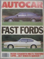 Autocar magazine 1987 - autocar,