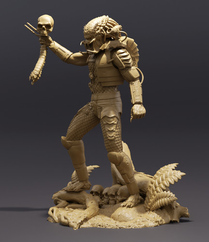 Predator resin model kit