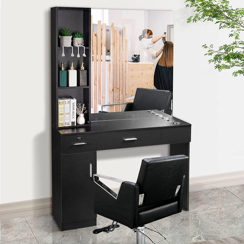 Barber salon station - barber, wall