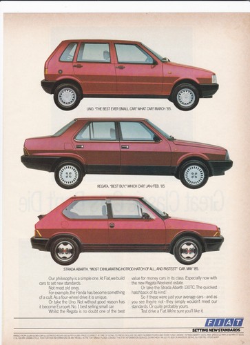 Fiat panda uno - panda, regata