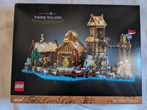 Lego viking village 21343 - lego,