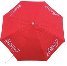 1 Budweiser Parasol Beer Pub Garden Bar Umbrella 1.8m Brand New 