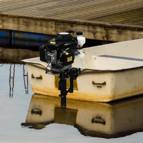 Stroke 3hp outboard motor - 4,