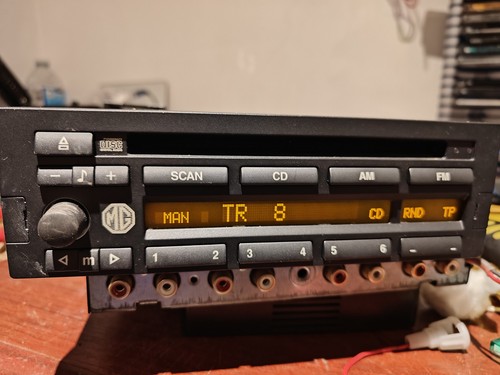 Rover car radio player - mg, cd