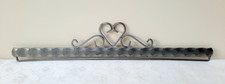 Scandinavian metal bell pull hanger 34cm