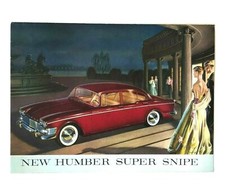 Humber Super Snipe Brochure