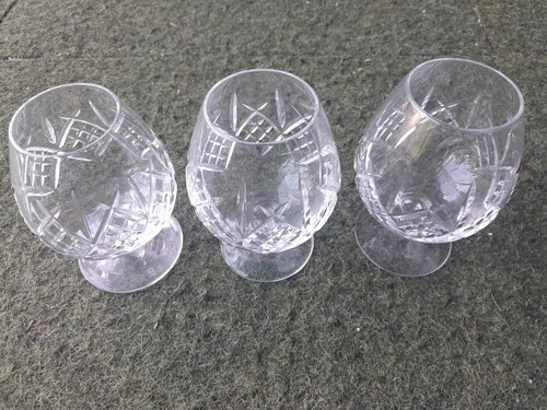 Crystal brandy glasses - 3,