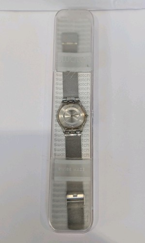 Swatch skin metal - knit, watch