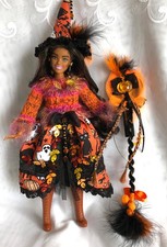 OOAK custom Gothic Witch doll