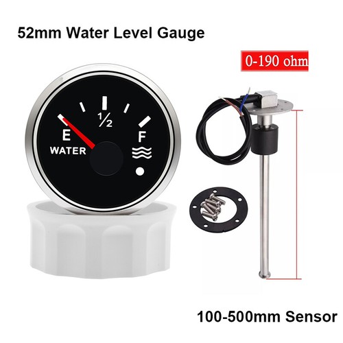 52mm water level - 52mm, gauge