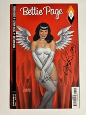 Bettie Page #3 Signed byJoseph Michael Linsner Variant 2017