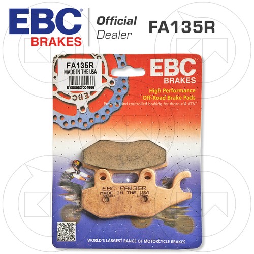 Ebc sinter front brake pads - brake,