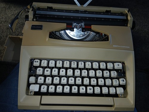 Vintage smith corona courier - vintage,