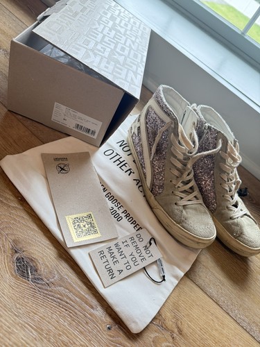 Golden goose glitter upper - golden,