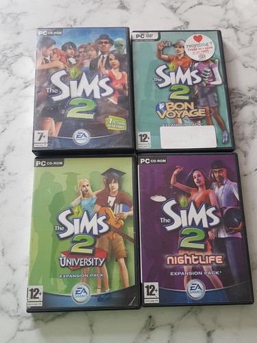Sims base game - 2, +
