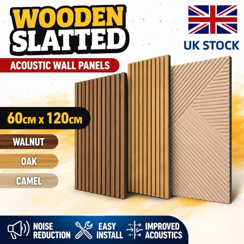 Oak slatted acoustic wall - slatted,