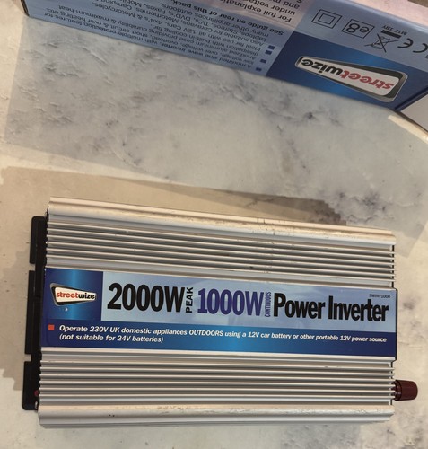 Streetwize 12v 1000 - 12v, watt