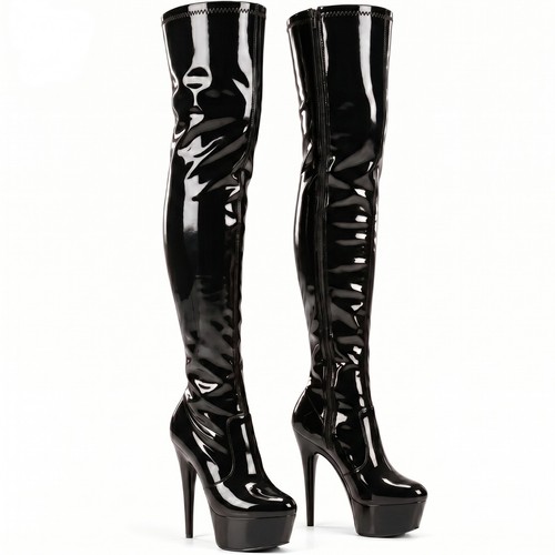 Ladies black red over - black,