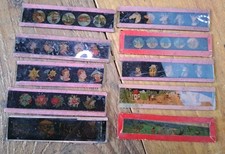 10 X Antique Minature Glass